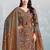Women Ethnic Motifs Printed Regular Kurta with Trousers & With Dupatta
