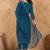 Women Ethnic Motifs Printed Regular Gotta Patti Kurta with Trousers & Dupatta