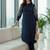 Women Ethnic Motifs Embroidered Panelled Thread Work Kurta with Trousers