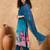 Women Floral Printed Regular Beads and Stones Kurta with Trousers & With Dupatta