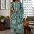 Women Floral Printed Regular Pure Cotton Kurta with Trousers & With Dupatta