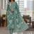 Women Floral Printed Regular Pure Cotton Kurta with Trousers & With Dupatta