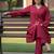 Women Regular Thread Work Kurta with Trousers