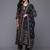 Floral Printed Sequinned Kurta With Trousers & Dupatta