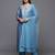 Women Ethnic Motifs Embroidered Regular Sequinned Chanderi Silk Kurta with Trousers & With Dupatta