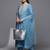 Women Ethnic Motifs Embroidered Regular Sequinned Chanderi Silk Kurta with Trousers & With Dupatta