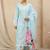 Women Floral Regular Thread Work Kurta with Trousers & With Dupatta