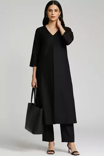 Women Regular Kurta with Trousers