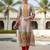 Women Ethnic Motifs Printed Regular Chanderi Silk Kurta with Trousers