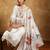 Women Floral Embroidered Regular Thread Work Kurta with Trousers & With Dupatta