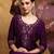 Women Floral Yoke Design Regular Thread Work Kurta with Trousers & With Dupatta