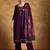Women Floral Yoke Design Regular Thread Work Kurta with Trousers & With Dupatta