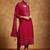 Women Floral Embroidered Regular Kurta with Trousers & With Dupatta