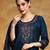 Women Floral Embroidered Regular Thread Work Kurta with Trousers & With Dupatta