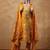 Women Floral Yoke Design Straight Kurta with Trousers & Dupatta