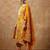 Women Floral Yoke Design Straight Kurta with Trousers & Dupatta