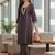 Women Embroidered Regular Thread Work Kurta with Trousers