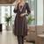 Women Embroidered Regular Thread Work Kurta with Trousers