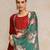 Women Embroidered Regular Kurta with Trousers & With Dupatta