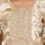 Floral Printed Thread Work Round Neck Straight Kurta With Trousers