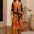 Mul Cotton Printed A Line Kurta With Solid Trouser