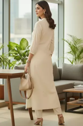 Women Ethnic Motifs Printed Regular Kurta with Trousers