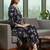 Women Floral Printed Regular Kurta with Trousers