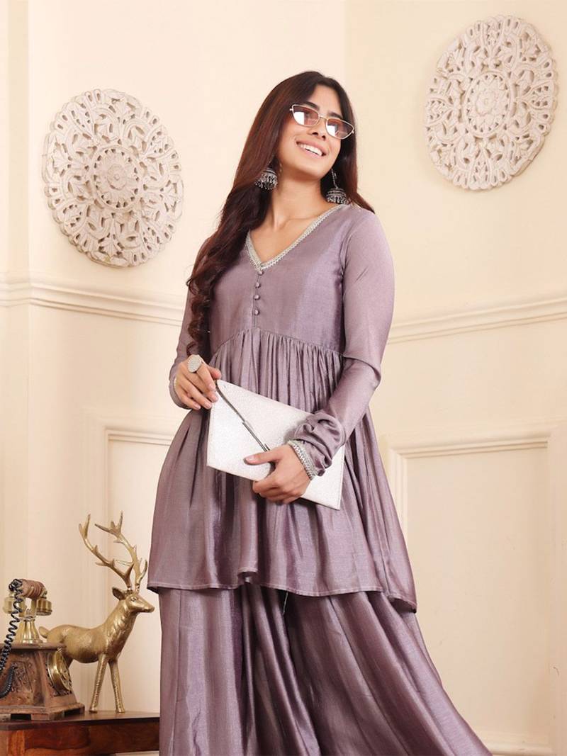 Women Regular Kurta with Palazzos