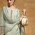 Floral Yoke Design Sequinned Straight Republic Day Kurta With Trousers And Dupatta