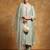 Floral Yoke Design Sequinned Straight Republic Day Kurta With Trousers And Dupatta
