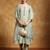 Floral Yoke Design Sequinned Straight Republic Day Kurta With Trousers And Dupatta