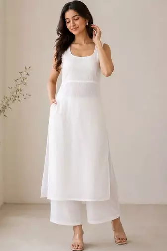 Women Regular Kurta with Palazzos