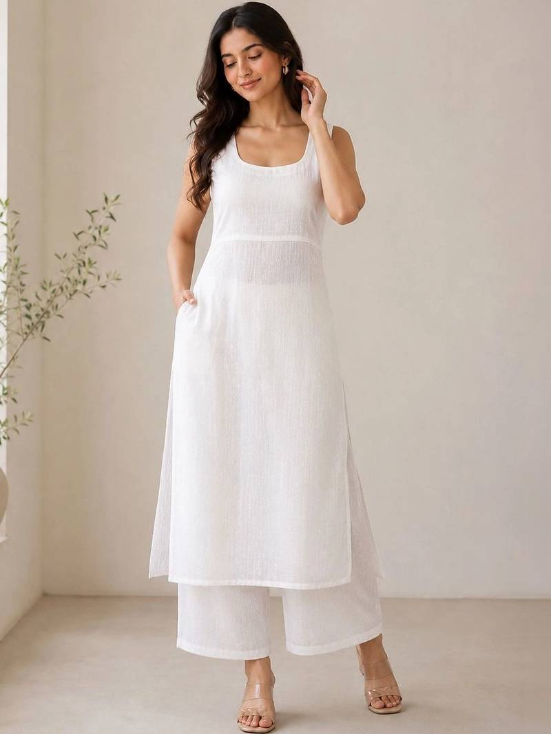 Women Regular Kurta with Palazzos