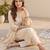 Women Ethnic Motifs Yoke Design Regular Thread Work Kurta with Trousers & With Dupatta