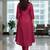 Women Pleated Kurta with Trousers