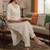 Women Regular Thread Work Kurta with Trousers