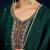 Floral Yoke Design Beads And Stones Kurta With Trousers & Dupatta