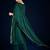 Floral Yoke Design Beads And Stones Kurta With Trousers & Dupatta