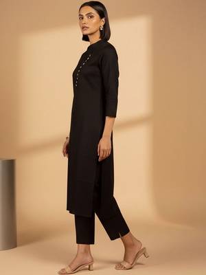 Women Angrakha Kurta with Trousers 2