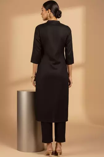 Women Angrakha Kurta with Trousers