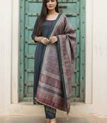 Women Regular Kurta with Trousers & With Dupatta