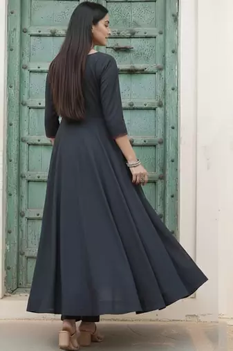 Women Regular Kurta with Trousers & With Dupatta