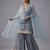 Women Floral Printed Regular Gotta Patti Kurta with Sharara & With Dupatta