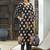 Mul Cotton Polka Dot A Line Kurta With Trouser