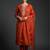 Ethnic Motifs Embroidered Regular Thread Work Kurta with Trousers & With Dupatta