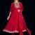 Women Yoke Design Regular Kurta with Trousers & Dupatta