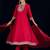 Women Yoke Design Regular Kurta with Trousers & Dupatta