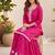 Women Ethnic Motifs Embroidered Regular Thread Work Kurta with Sharara & With Dupatta