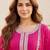 Women Ethnic Motifs Embroidered Regular Thread Work Kurta with Sharara & With Dupatta
