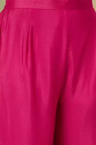 Women Ethnic Motifs Embroidered Regular Thread Work Kurta with Sharara & With Dupatta